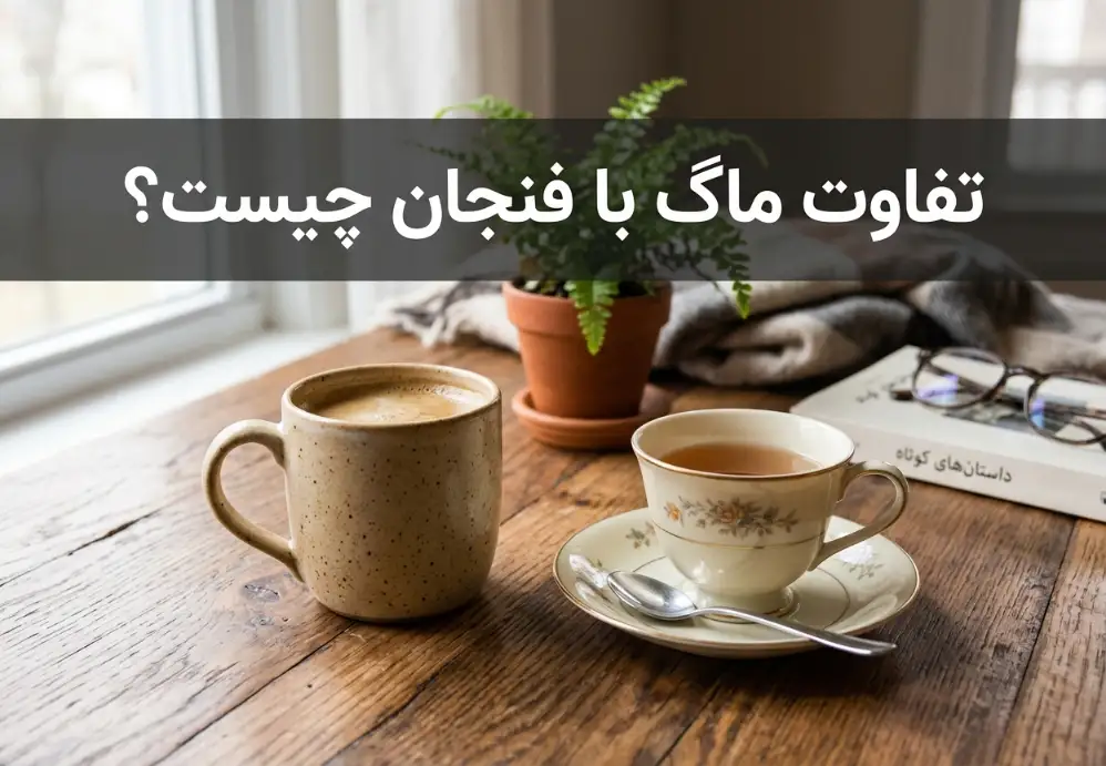 تفاوت ماگ با فنجان چیست
